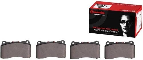 Brembo P09004N Juego de pastillas de freno de disco delantero de cerámica premium CADILLAC/FORD/FORD USA OE# 105506600B