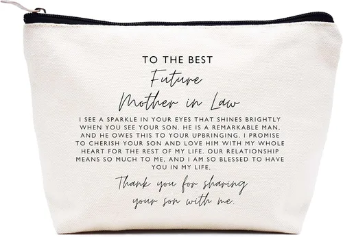 Miniatura 119 de LIBIHUA Obtener regalo de boda - Bolsa de maquillaje bolsa de cosméticos bolsa de viaje, Beige, 10-En Mi Madre del Pájaro