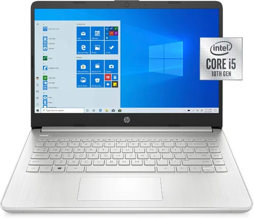 Miniatura 7 de HP Laptop HD de 14", Intel Core i5-1035G1, gráficos Intel UHD, 8 GB SDRAM, SSD de 256 GB, plata natural, Windows 10
