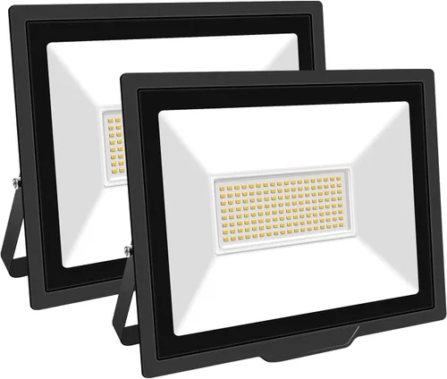 Miniatura 12 de SKYWORLD Paquete de 2 luces LED de inundación para exteriores, 20 W 2000 lm, luz de inundación LED de seguridad, luz diurna de 4000 K, luz blanca