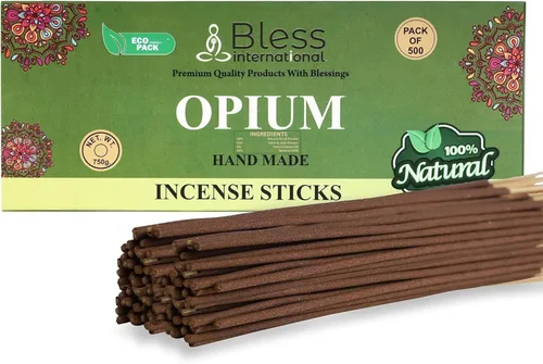 Miniatura 14 de Bless International varillas de incienso 100 % natural hechas a mano, sumergidas a mano, el mejor aroma Incienso y mirra