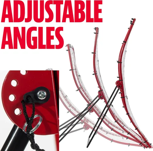 Miniatura 7 de Franklin Sports Rebotadores de Béisbol + Red Pitchback - Entrenador de Retorno de Lanzamiento + Red de Rebote con Objetivo de Lanzamiento Acoplable