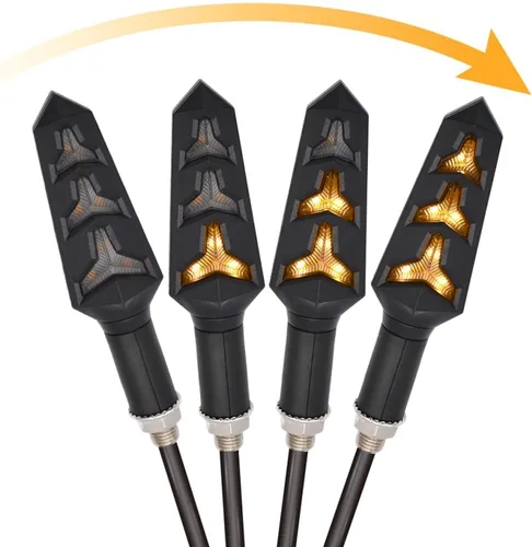 Miniatura 4 de NAKEAH Motorbike Turning Lamp For K-awasaki VERSYS 1000 Z1000 ZX10R Motorcycle Turn Signal Lights LED Indicators Tail Flashers Lamp