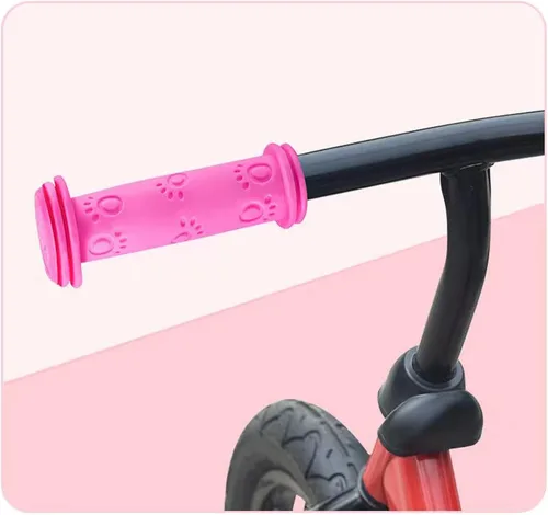 Miniatura 4 de 2 pares de empuñaduras para manillar de bicicleta, empuñaduras de goma antideslizantes para BMX/MTB/niños y niñas Scooter Bicicletas Grips
