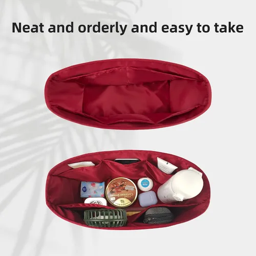Miniatura 5 de DGAZ Organizador de bolso para LV Neverfullbag MiniPMMMGM, organizador de bolsas de seda, bolso de lujo y moldeador de bolsas (MM)