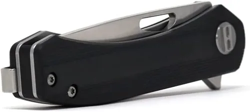 Miniatura 6 de Bestech Knives BANDIT - Cuchillo de bolsillo plegable EDC - Linerlock, escalas G10 o Micarta, hoja de acero N690, exclusivo de Kaviso (negro G10)