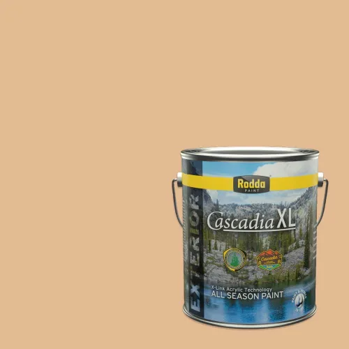 Miniatura 44 de Rodda Paint CASCADIA XL Pintura e imprimación satinada exterior en uno, cuarto de galón, resistencia industrial