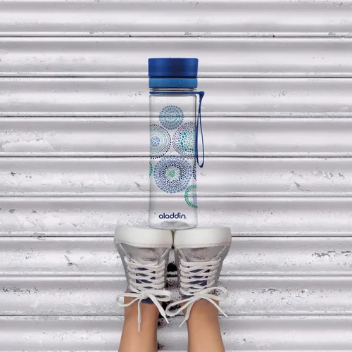 Miniatura 9 de Aladdin My First Aveo - Botella de agua para niños de 0.35 L con gráficos rosados, a prueba de fugas, amplia apertura para un fácil llenado, sin