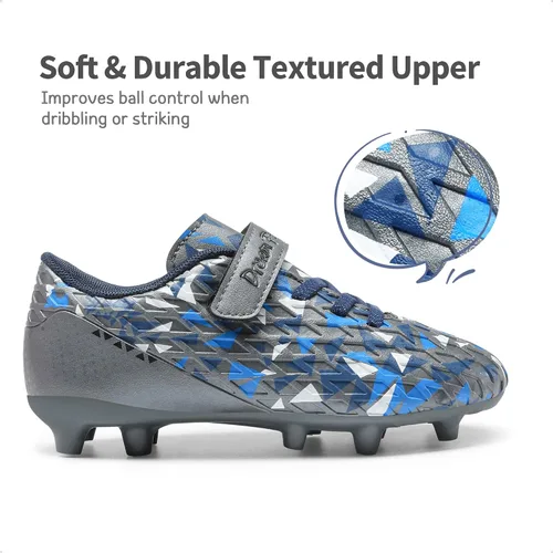 Miniatura 5 de DREAM PAIRS Zapatos de fútbol para niños y niñas, zapatos de fútbol para niños pequeñosniños grandes