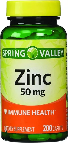 Miniatura 2 de Spring Valley - Zinc 50 mg, 200 unidades de suplemento de zinc Spring Valley es adecuado para la ingesta diaria.