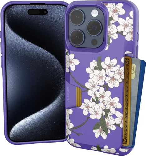 Miniatura 130 de Smartish® Funda tipo cartera para iPhone 13 Pro Max - Wallet Slayer Vol. 1 [Delgada + Protectora] Con tarjetero para tarjetas de crédito - Probada
