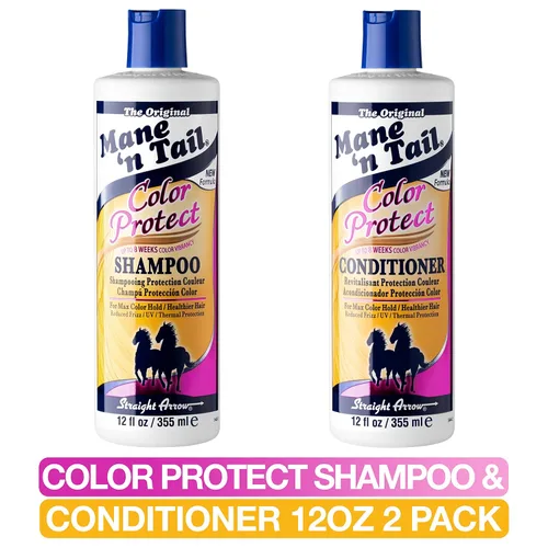 Miniatura 3 de Mane 'n Tail Champú y acondicionador para proteger el color 12 oz