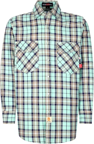 Miniatura 7 de BOCOMAL Camisas FR 6.25oz Camisas de soldadura ligeras resistentes al fuego Camiseta retardante de fuego para hombres