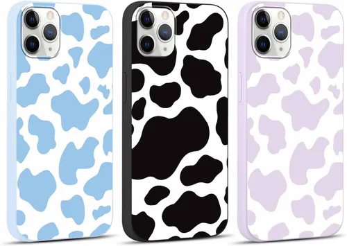 Miniatura 25 de Paquete de 3 Fundas Bonitas con Estampado de Guepardo para iPhone 13/14 de 6.1" Funda de Teléfono, Fundas de Diseño Estético de Leopardo Silicona