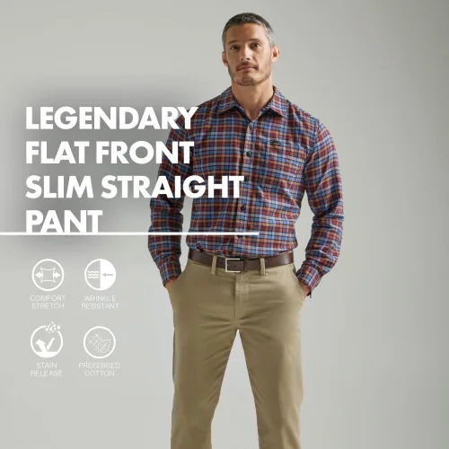 Miniatura 6 de Lee Pantalón recto delgado con frente plano para hombre