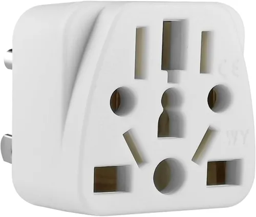 Miniatura 8 de Adaptador de enchufe de Reino Unido a EE. UU., adaptador de enchufe europeo a americano UE, Reino Unido, CN, AU, JP a Estados Unidos (tipo B)