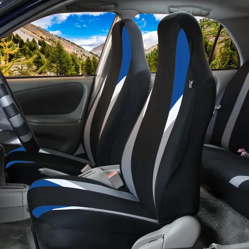 Miniatura 2 de FH Group Tres filas de 7 plazas, fundas de asiento de automóviles modernistas de alta calidad que se adaptan a la mayoría de automóviles, camiones