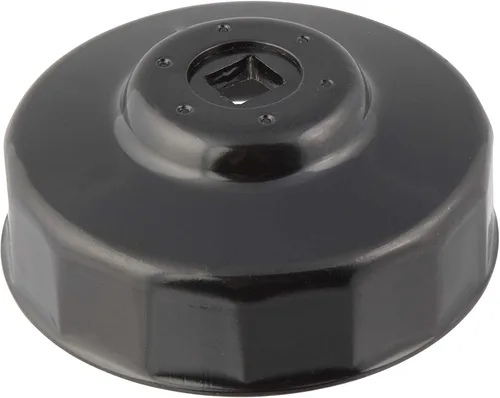Miniatura 6 de Steelman 90mm x 15 Flauta Llave para tapa del filtro de aceite, accionamiento de 3/8 de pulgada, diseño de bajo perfil para espacios reducidos