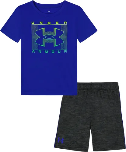 Miniatura 153 de Under Armour baby-girls Ua Terrazzo Leopard Heart SetShort Set