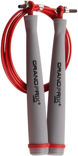 Miniatura 10 de Cuerda de saltar para hombres y mujeres (serie Grand Prix Ultra Speed) – Cuerda de alambre ajustable para CrossFit, boxeo y entrenamiento de fitness