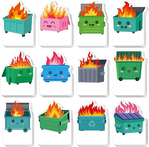 Miniatura 19 de Yinder 24 blocs de notas adhesivas divertidas Kawaii de animales, notas adhesivas de dibujos animados a granel, regalo autoadhesivo para San
