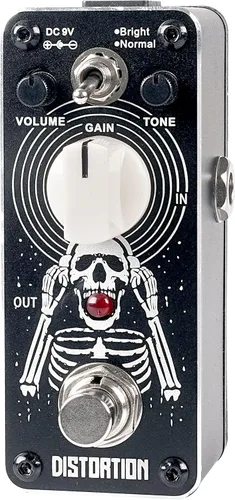 Miniatura 12 de Sondery Pedal de distorsión de metal para guitarras eléctricas, 3 modos de solo turbo y normal, cálida y suave amplia gama de sonido de distorsión