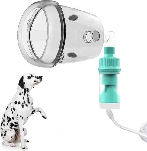 Miniatura 6 de Nebulizador para gatos y máscara de inhalador para gatos, máscara de oxígeno para mascotas para gatos, cachorros y perros pequeños