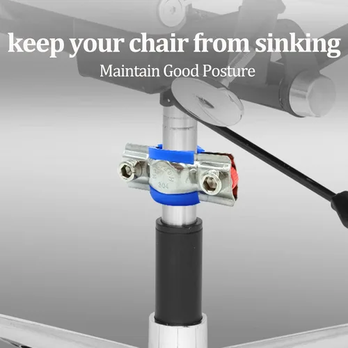 Miniatura 4 de Juego de 3 sillas de oficina Fix Sinking, protector de silla de oficina para dejar de hundirse, kit de ahorro de silla de acero inoxidable sólido