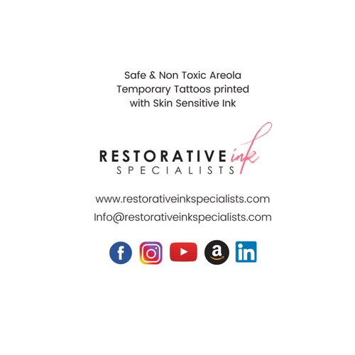 Miniatura 6 de Tatuajes temporales de cáncer de mama para mujeres, tamaño mediano de 1.25 pulgadas, paquete de muestra