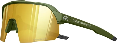 OutdoorMaster Hawk - Lentes de sol deportivos HD para hombres, mujeres y jóvenes, UV400 TR90 para béisbol y correr