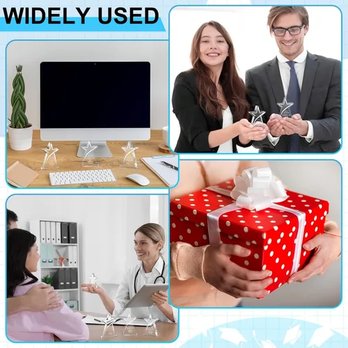 Miniatura 5 de Huquary Premios de agradecimiento a los empleados para el compañero de trabajo del mes Trofeo Acrílico Regalo de agradecimiento a granel Be Proud of