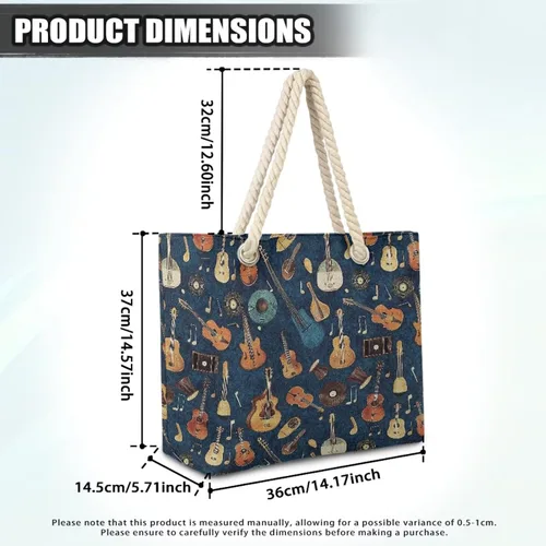 Miniatura 4 de Bolso de mano para mujer, bolso de viaje de trabajo con cremallera