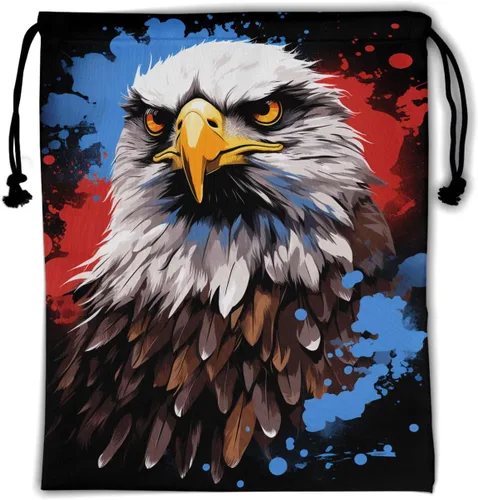 Miniatura 64 de Bolsa de agarre de gimnasia de piel de animal, bolsa de gimnasia con cordón ajustable, bolsa de cuerda para fauna silvestre, Mariposas Galaxy