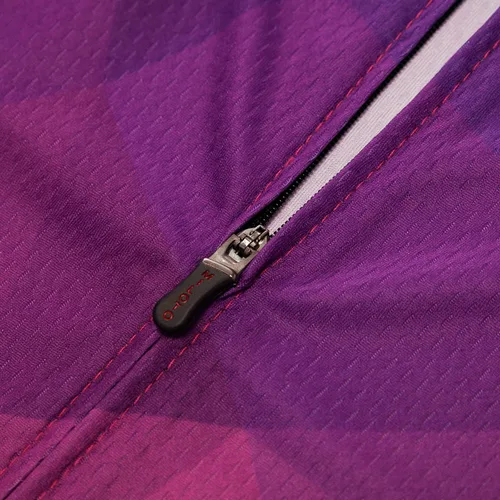 Miniatura 5 de Maillot de ciclismo para mujer manga corta y babero de verano acolchado