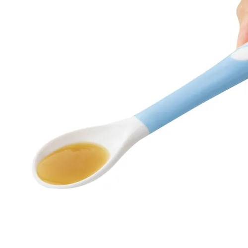 Miniatura 5 de PandaEar Cucharas de utensilios flexibles para bebés, aprendizaje de entrenamiento y alimentación para niños pequeños y bebés, 3 juegos sin BPA