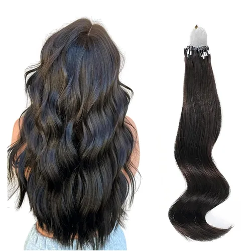 Miniatura 48 de ABH AMAZINGBEAUTY HAIR Extensiones de cabello rizado liso para mujeres negras con punta en I, cabello humano, punta en I, Remy, 50 mechones, punta