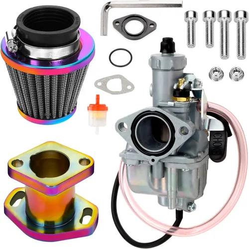 Miniatura 10 de FVRITO - Carburador de alto rendimiento VM22 de 26 mm para Predator 212cc 196cc Coleman CT200U BT200X Mini Bike KT196 Go Kart GX160 GX200 6.5hp