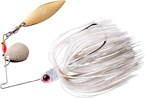 Booyah Pond Magic Señuelo de pesca de róbalo con hoja giratoria para aguas pequeñas Shad
