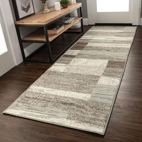 Miniatura 11 de BNM Indoor Small Area Rug, Jute Backing, Modern Geometric, Perfect for Living Room, Dining Room, Bedroom, Hardwood Floors, Office, Dorm, Entryway