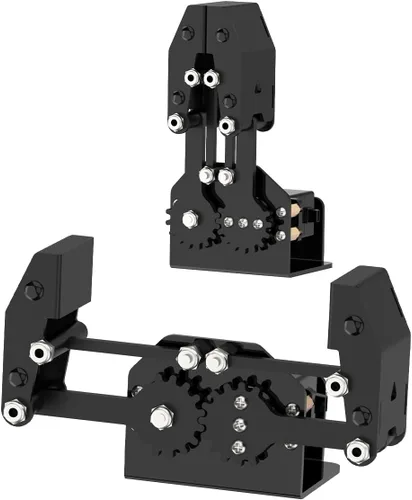 Miniatura 7 de Garra mecánica Robot Gripper Grabber Pickup DIY, piezas de repuesto de accesorios de construcción, BigClaw con servo digital y probador