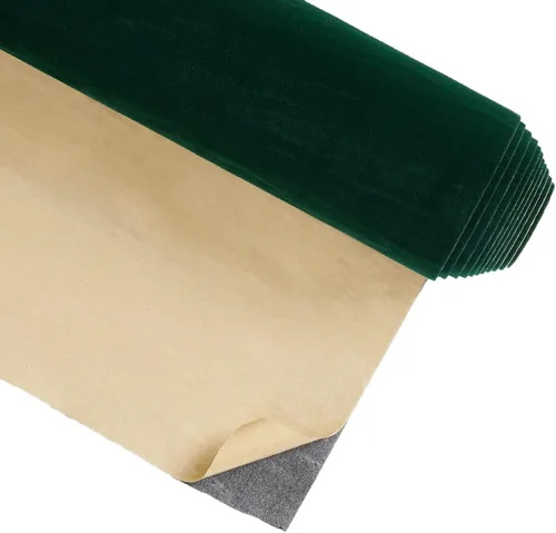 Miniatura 11 de CRE8TIVE - Forro de cajón de terciopelo azul oscuro autoadhesivo para caja de joyería, forro de terciopelo aterciopelado de color, papel de contacto
