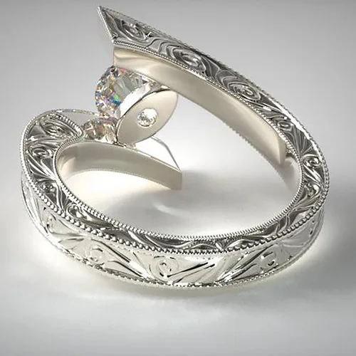 Miniatura 4 de Anillo de compromiso de aniversario para mujer, anillo de compromiso de boda, regalo de cumpleaños de Navidad