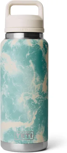 Miniatura 26 de YETI Rambler - Botella de 36 onzas, aislada al vacío, a prueba de fugas, de acero inoxidable con tapón para sorbos Aislamiento al vacío Azul marino