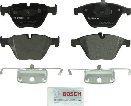 BOSCH BP918 QuietCast Premium - Pastillas de freno de disco semimetálicas - Compatible con BMW 335xi, 525i, 528i, 530xi, 535i, 545i, 550i, 645Ci,