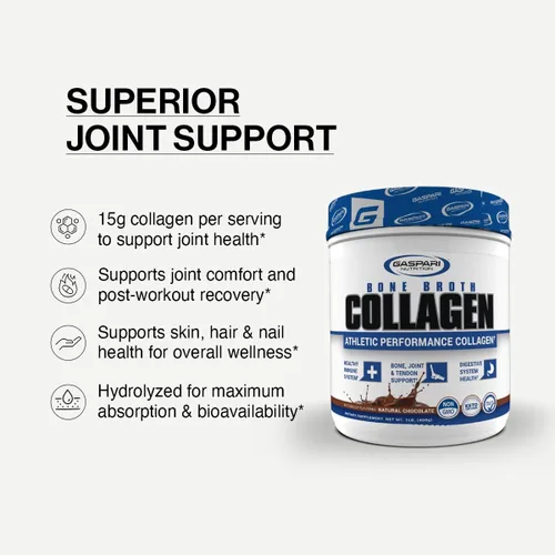 Miniatura 6 de Gaspari Nutrition Caldo de huesos, colágeno de rendimiento atlético, 0.53 onzas de proteína, sin gluten, sin OMG, certificado Keto, salud intestinal