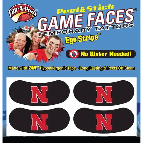 Miniatura 28 de Fan-A-Peel Tatuajes temporales sin agua del estado de Ohio, hipoalergénicos, para despegar y pegar, tatuajes temporales impermeables Ohio State