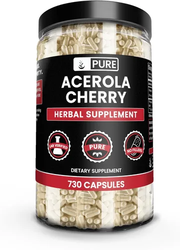 Miniatura 7 de Pure Original Ingredients Cereza de acerola, (100 cápsulas) siempre pura, sin aditivos ni rellenos