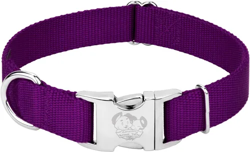 Miniatura 9 de Country Brook Petz – Collar de nailon premium con hebilla de metal para perros de razas pequeñas, medianas y grandes – Más de 10 colores geniales