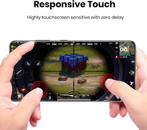 Miniatura 3 de Protector de pantalla para Galaxy S21, película suave de privacidad (no vidrio templado), compatible con fundas, desbloqueo en pantalla, acabado