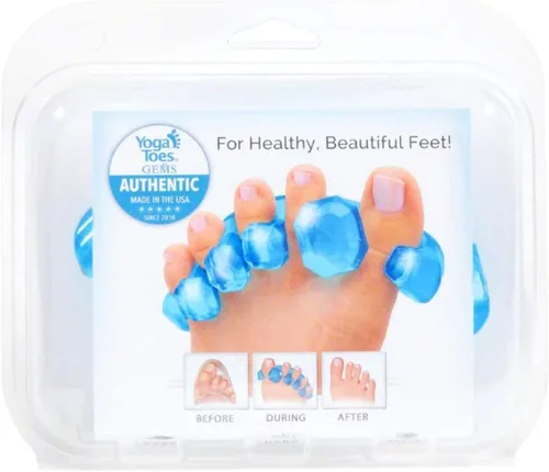 Miniatura 6 de Gemas: Estirador y separador gel de dedos, alivio terapéutico instantáneo para pies YogaToes ¡Combate juanetes, dedos en martillo y más!